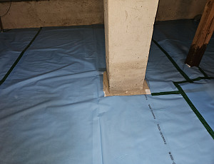 Zateplení stropu zděného rodinného domu pomocí foukané izolace